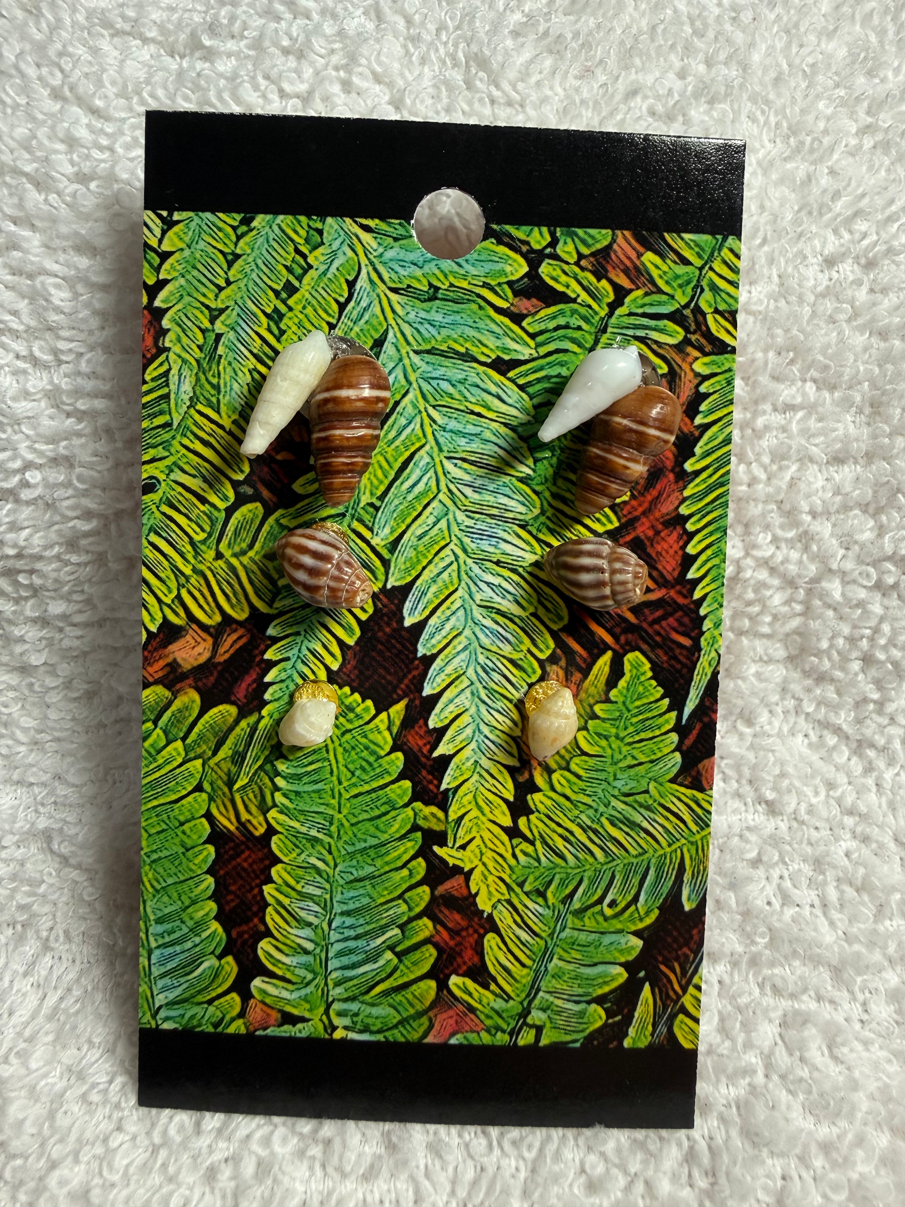PE 297: Antique shell earrings