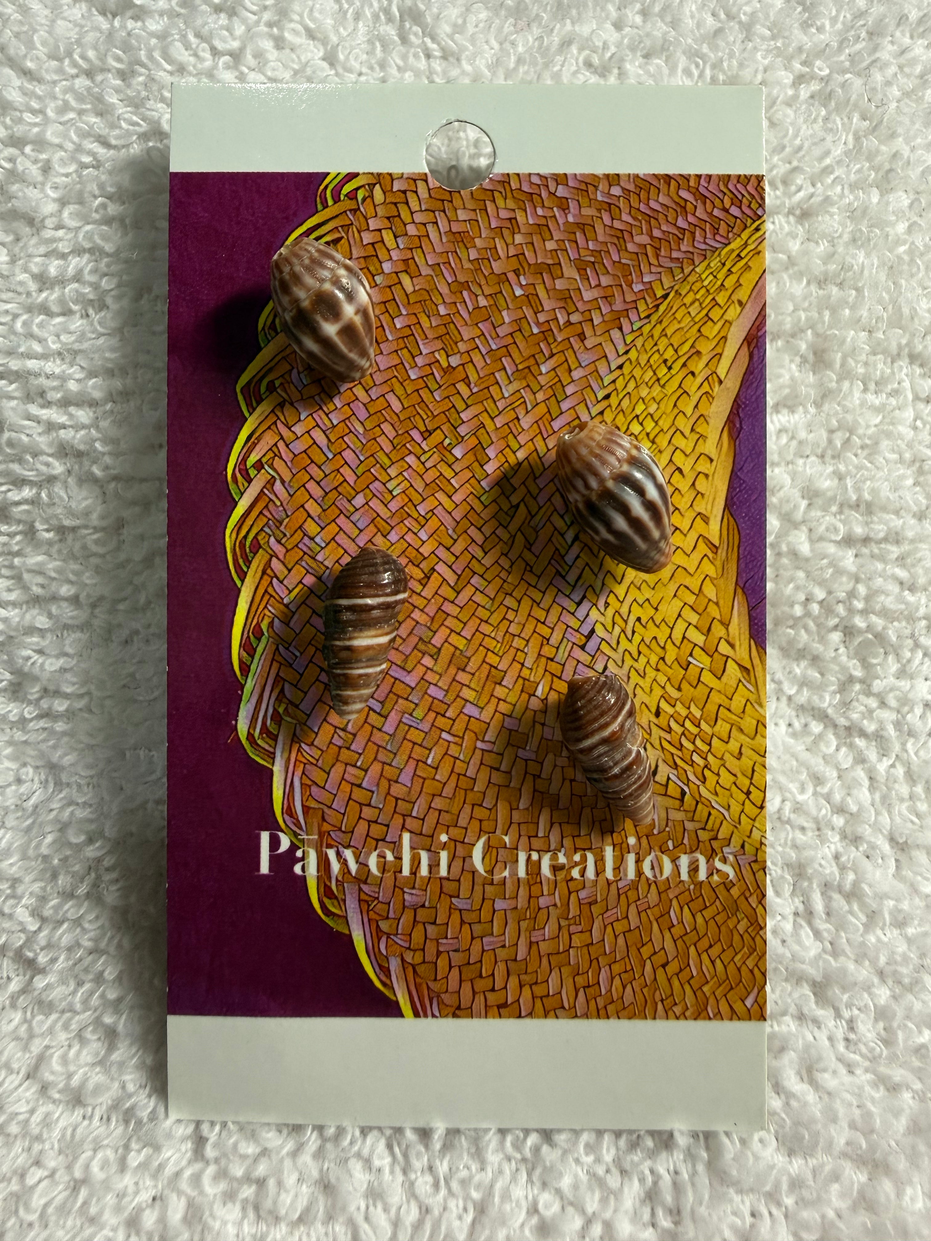 PE 296: Antique shell earrings