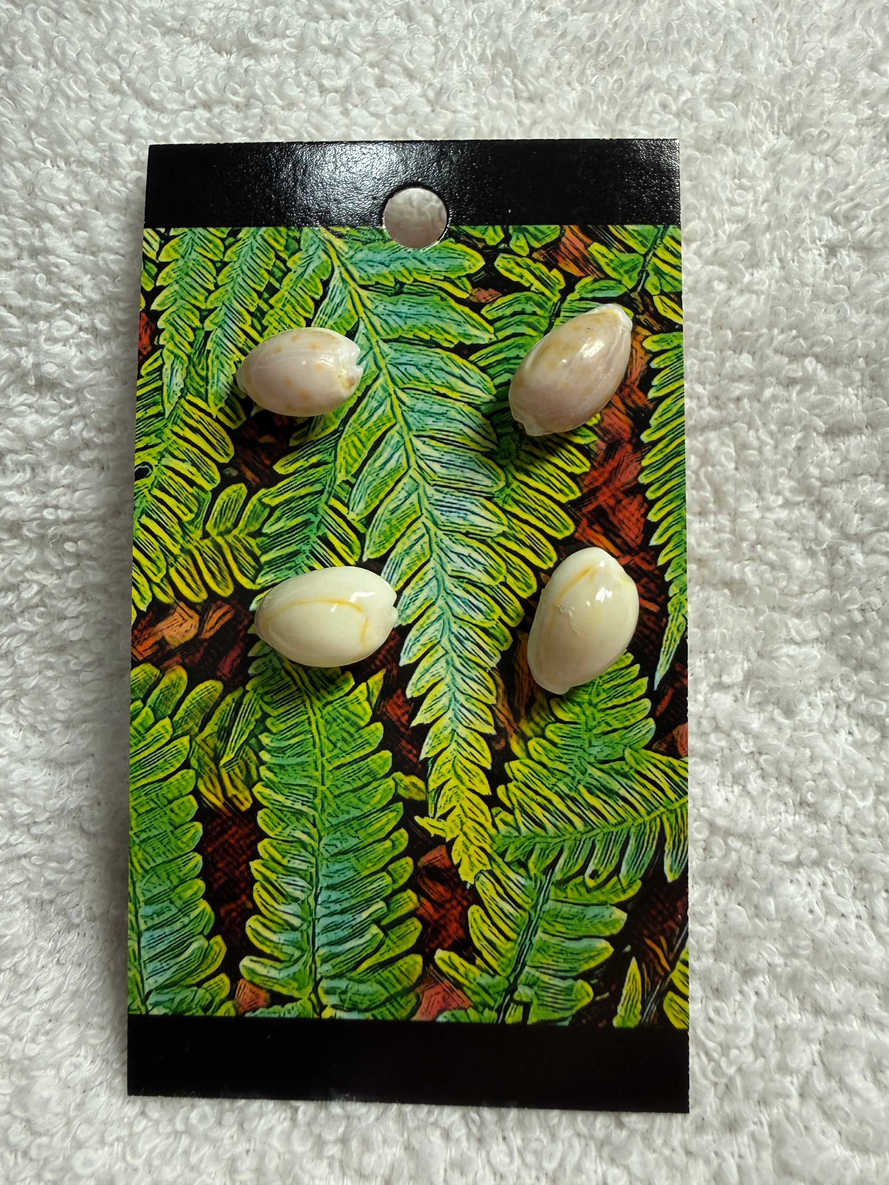 PP 04: Antique shell earrings