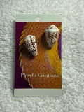 PP 001: Antique shell earrings