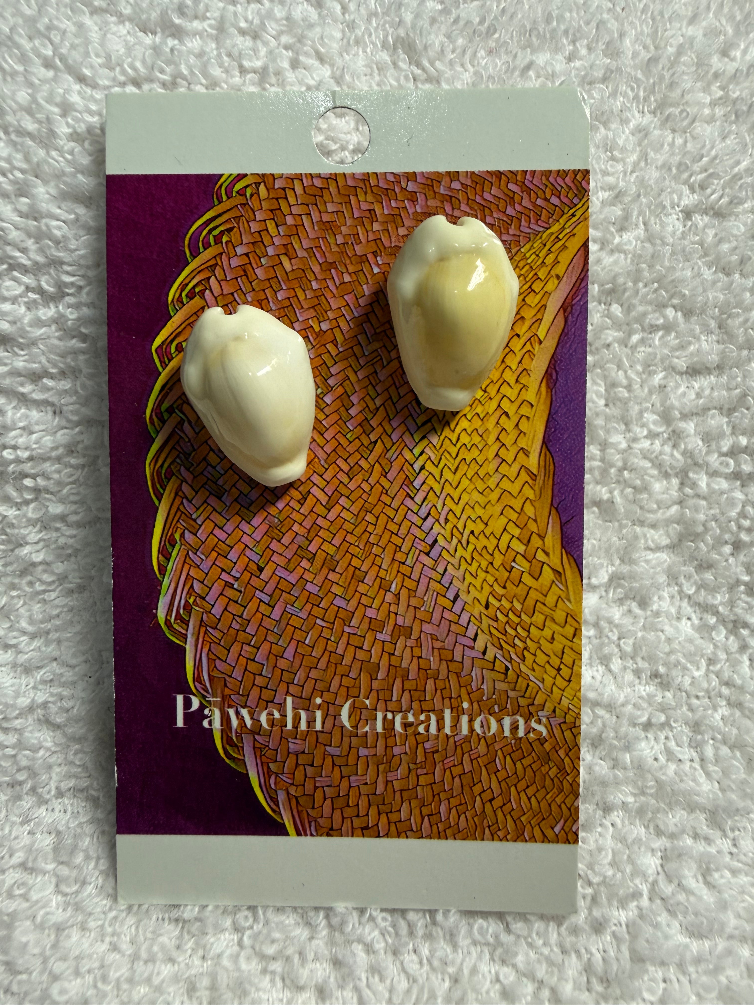 PP 46: Antique shell earrings