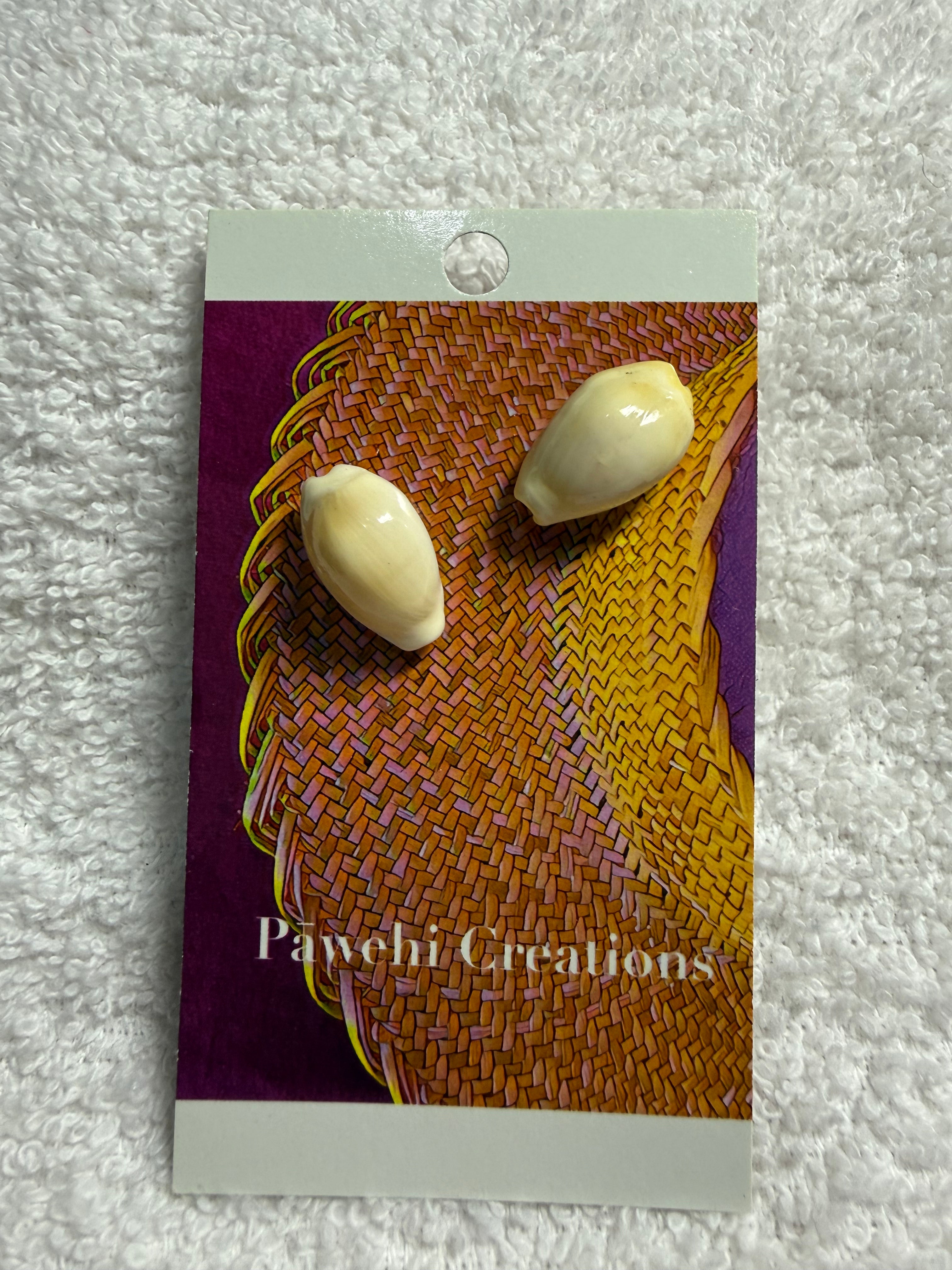 PP 20: Antique shell earrings