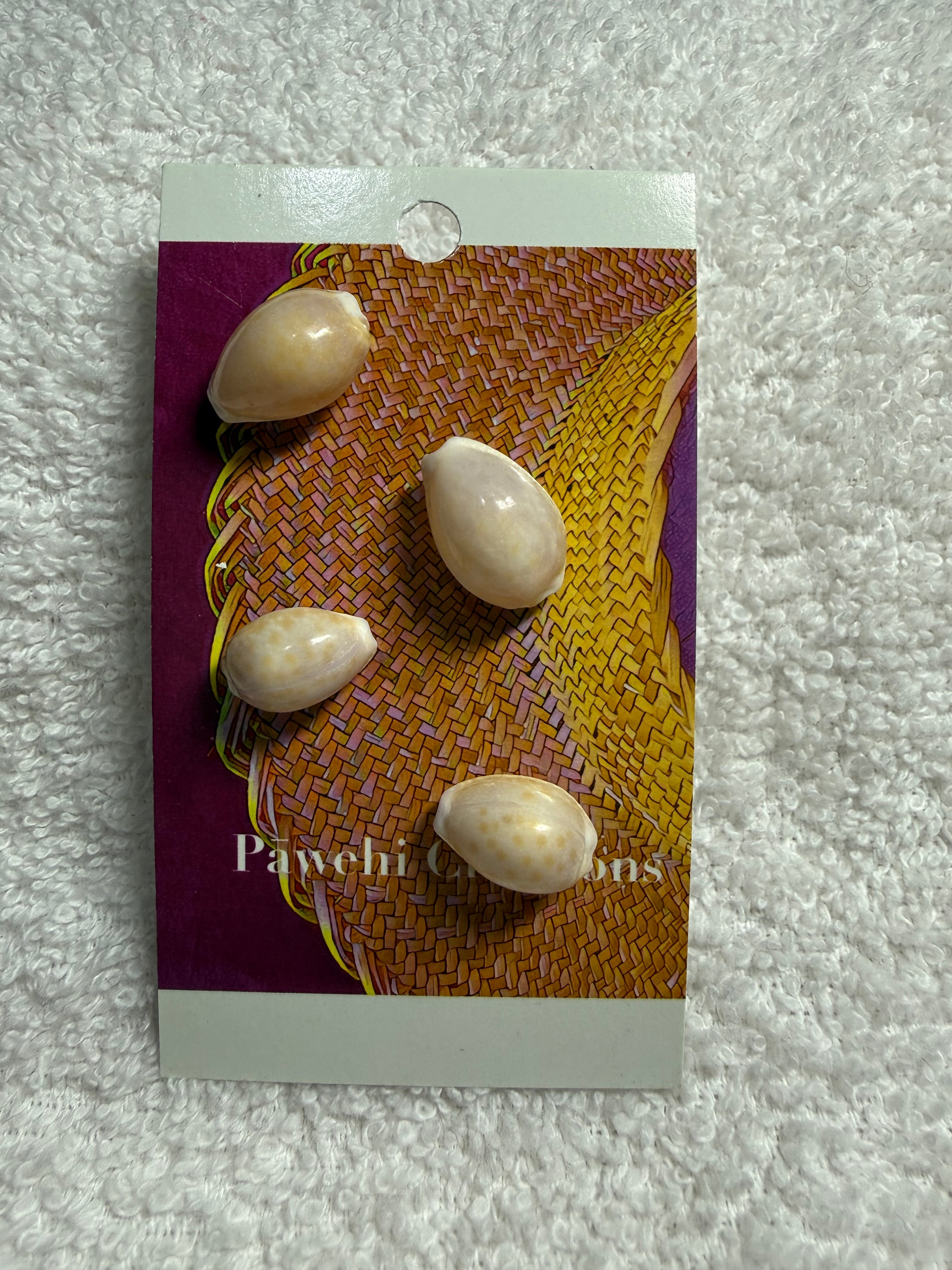 PE 214: Antique shell earrings