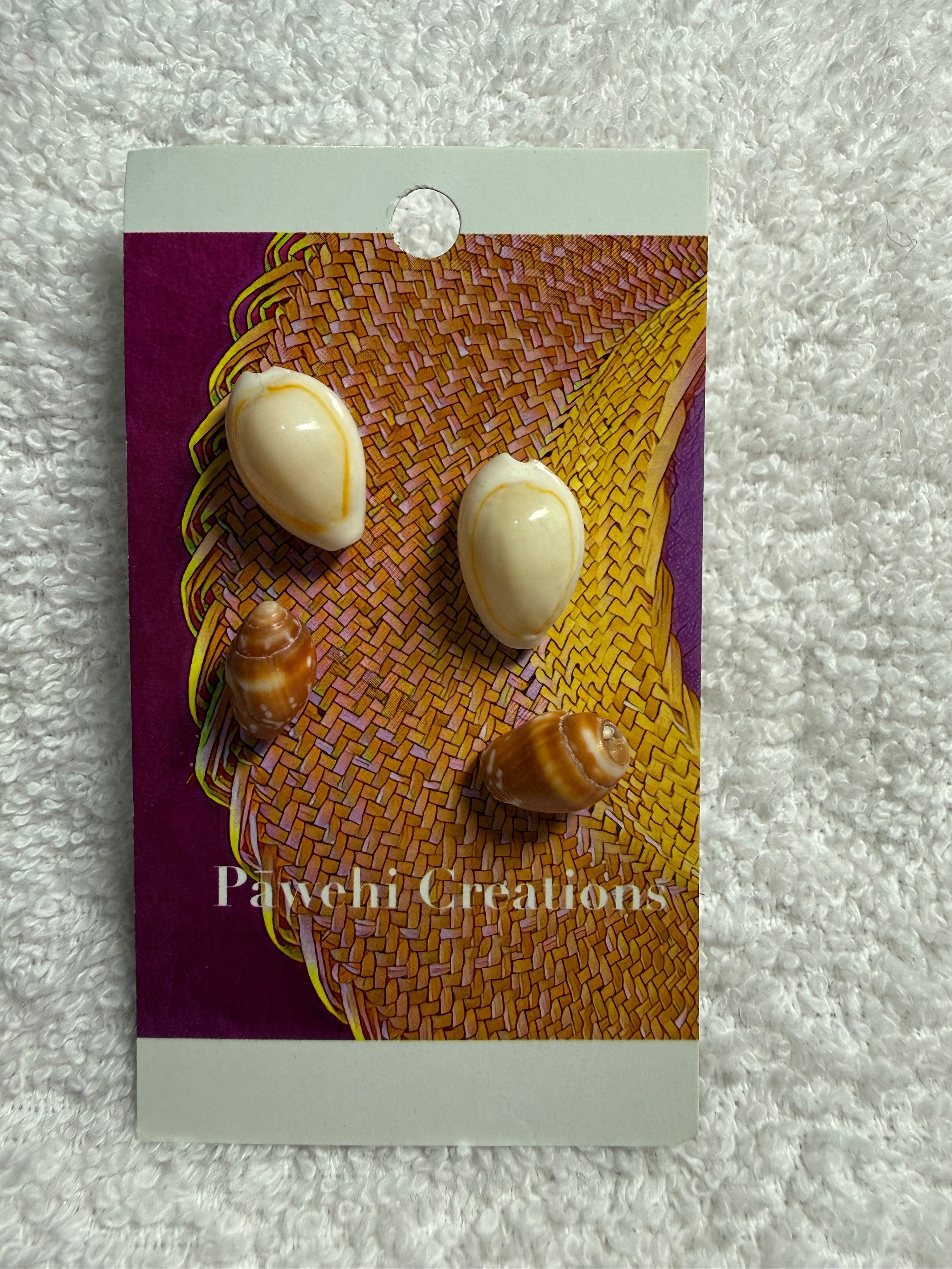 PE 142: Antique shell earrings