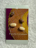 PE 210: Antique shell earrings