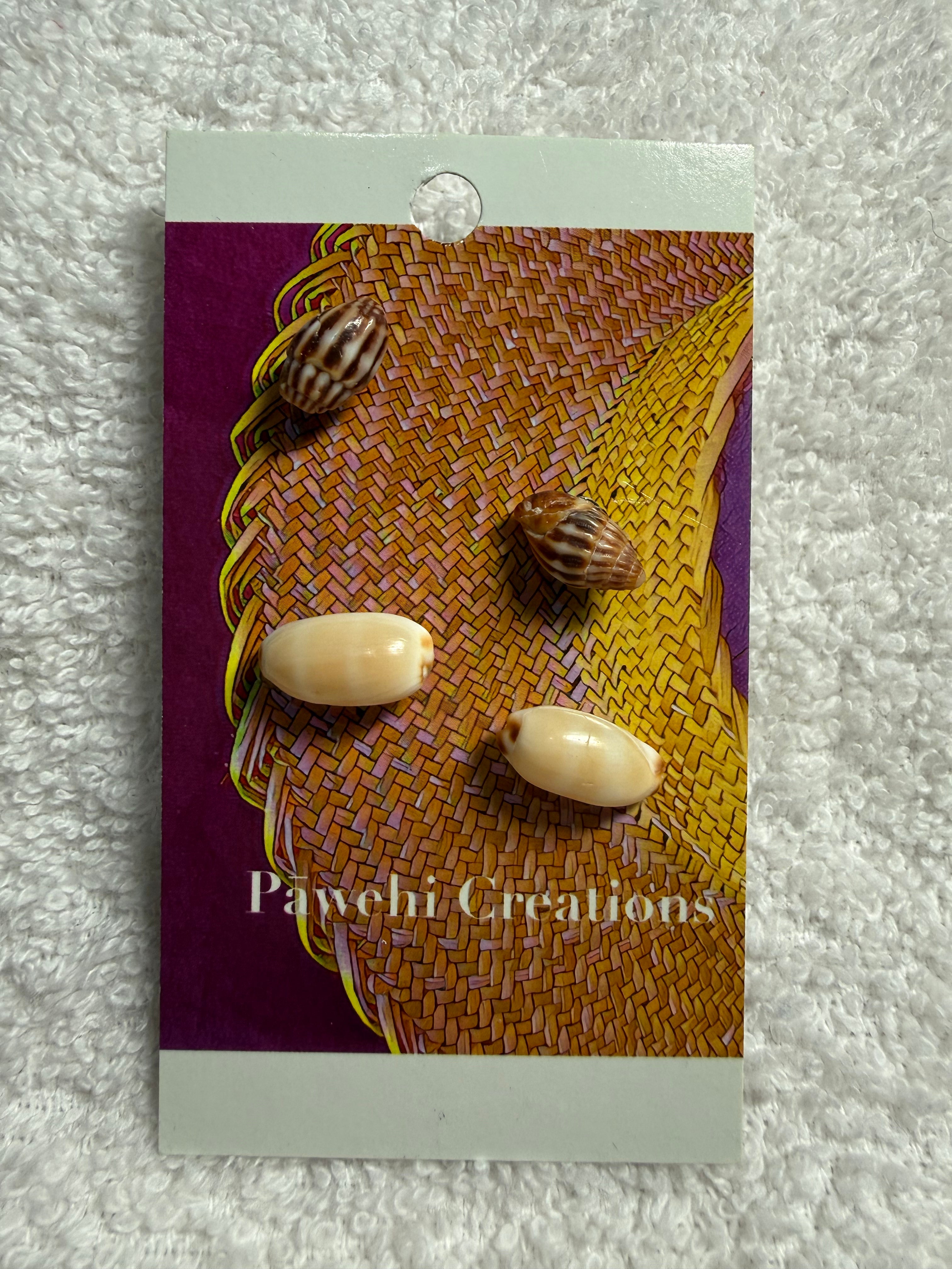 PE 210: Antique shell earrings