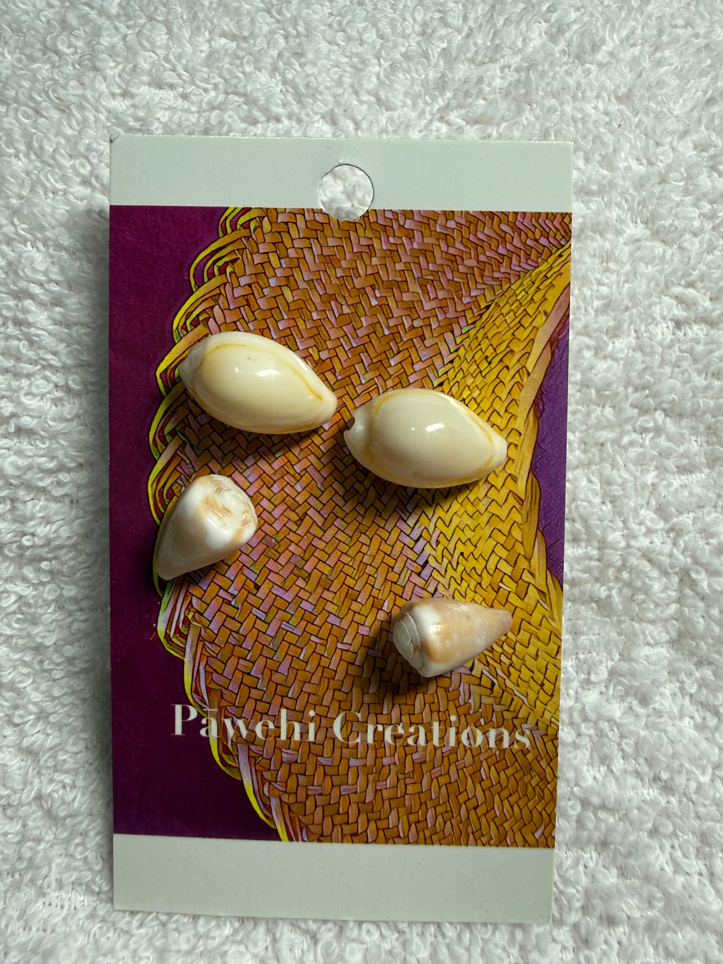 PE 47: Antique shell earrings