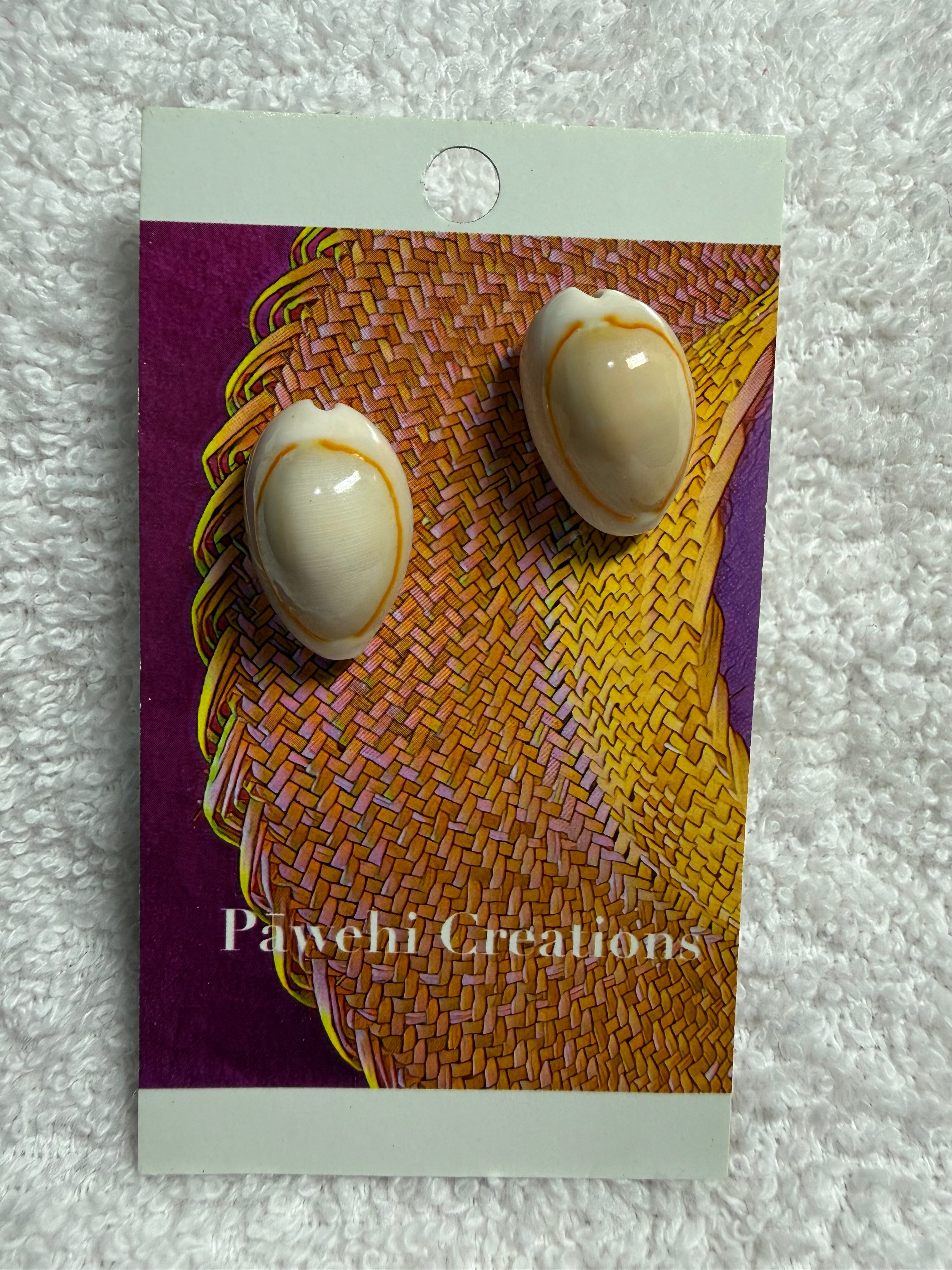 PP 37: Antique shell earrings