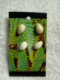 PE 48: Antique shell earrings