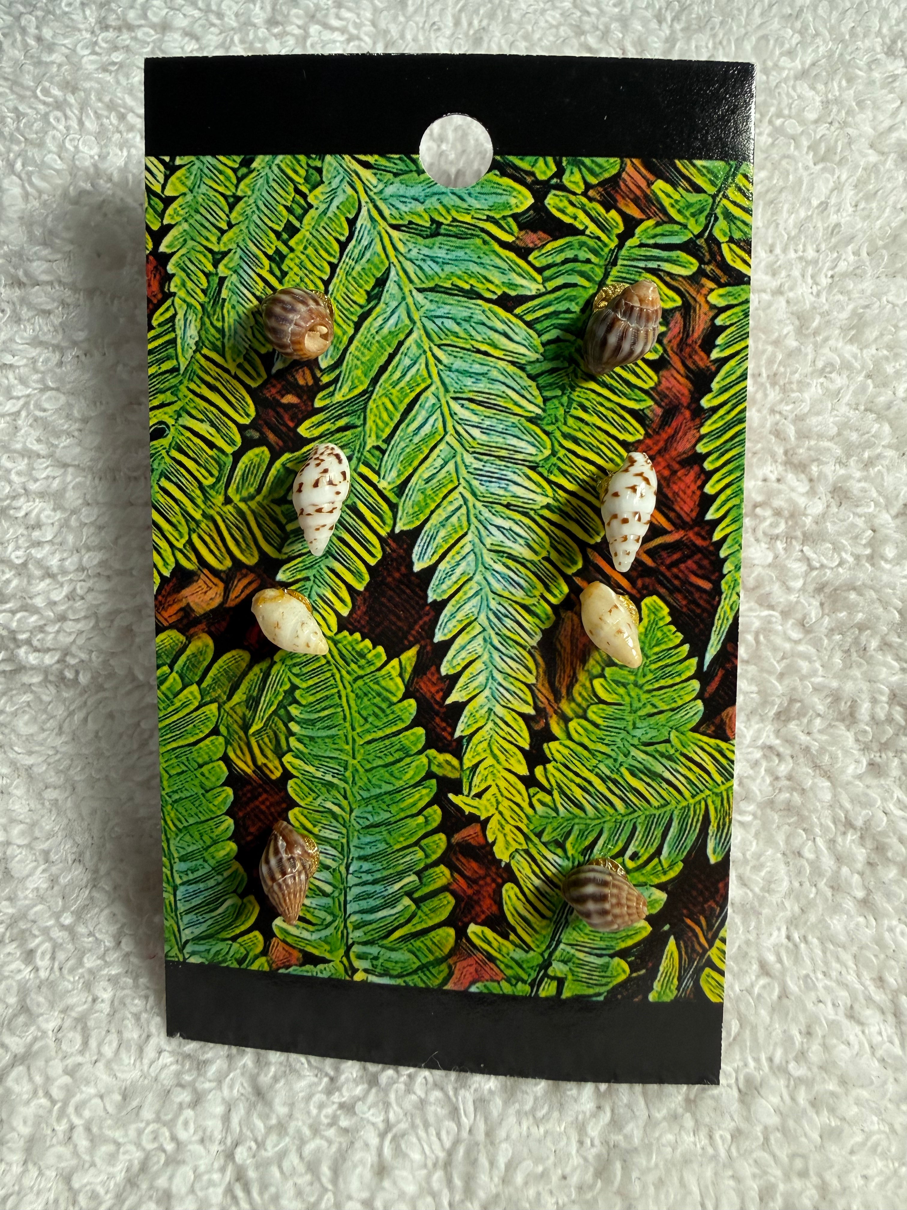 PE 301: Antique shell earrings