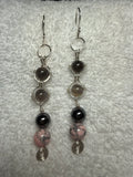 PPIKO 10: Gemstones with wirework earrings