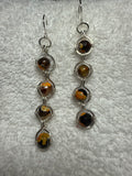PPIKO 43: Gemstones with wirework earrings