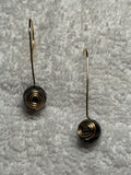 Piko 03: Gemstones wirework earrings