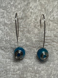 Piko 12: Gemstone wirework earrings