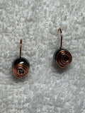 Piko 14: Gemstone wirework earrings