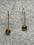 Piko 19: Gemstone wirework earrings
