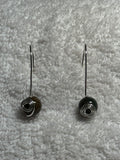 Piko 22: Gemstone wirework earrings